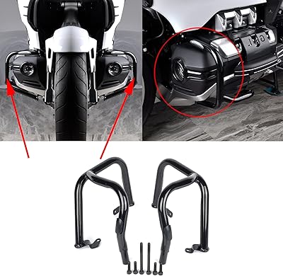 Barres de protection d'amortisseur de moteur d'autoroute pour honda gold wing gl1800 f6b