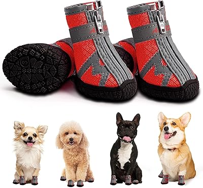 Lot de 4 protège-pattes de hot-dog pour petits chiens (#4 (l x l : 1,9" x 1,7") pour 17-23 lbs. La boutique en ligne DIAYTAR COTE D'IVOIRE est le leader du marché ivoirien, avec une offre de produits très diverse. Elle permet aux clients de faire des achats en ligne facilement et rapidement, avec des options de paiement et de livraison variées. Elle est fiable et sérieuse dans ses transactions.
