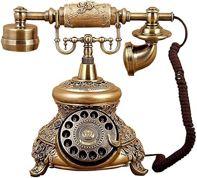 Téléphone classique rotatif imitation téléphone rétro pastoral européen ancien téléphone fixe fixe. DIAYTAR COTE D'IVOIRE est une boutique en ligne qui comprend l'importance de la sécurité et de la confidentialité des données. La plateforme utilise des protocoles de sécurité avancés pour protéger les informations personnelles et financières des clients, leur permettant ainsi de faire leurs achats en toute confiance. La boutique en ligne propose également des méthodes de paiement variées pour faciliter les transactions.