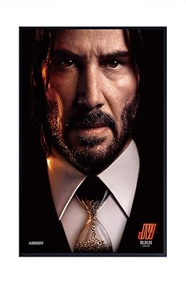 Affiche de film kerry dober john wick chapitre 4, décoration murale cool, affiches