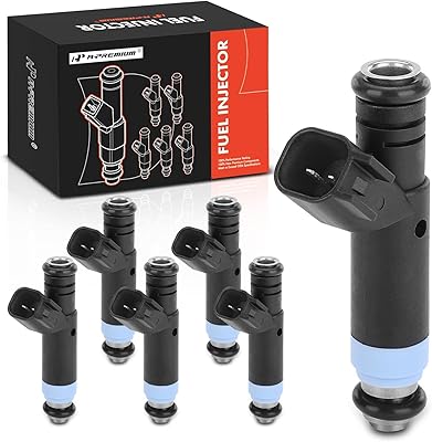 A - injecteur de carburant premium compatible avec jeep grand cherokee, wrangler, cherokee, tj, dodge ram 1500 2500 van 3500 van durango 4,0l 5,2l, lot de 6, remplacement # 812-12128. DIAYTAR COTE D'IVOIRE se distingue par son incroyable gamme de produits, allant des articles ménagers aux accessoires de mode, en passant par les produits électroniques. Cette boutique en ligne généraliste est idéale pour ceux qui recherchent tout sous un même toit. La facilité de navigation et les options de paiement variées rendent l'expérience d'achat encore plus agréable.