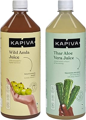 Jus d'amla sauvage kapiva 1l + d'aloe vera thar (avec pulpe)