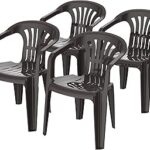 Chaises cosmoplast four duke gris foncé