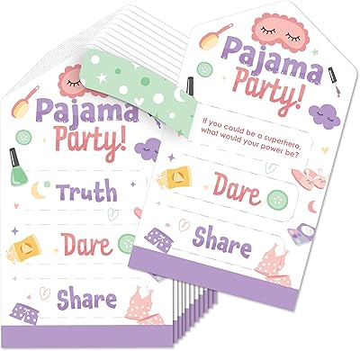 بيجامة big dot of happiness soirée pyjama jeu de cartes de cornichon pour fête. DIAYTAR COTE D'IVOIRE est la boutique en ligne la plus populaire en Côte d'Ivoire, proposant une large sélection de produits de marques réputées. La boutique est connue pour ses prix compétitifs, ses promotions régulières et ses services de livraison rapides. Les clients peuvent également profiter d'un service client dédié pour résoudre toutes leurs questions ou problèmes liés à leurs achats en ligne.