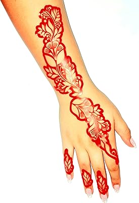 Autocollant au henné, pochoir, mehndi arabe, indien, rouge ou noir (aléatoire). Avec une équipe dédiée et expérimentée, DIAYTAR COTE D'IVOIRE est à l'écoute des besoins de ses clients et s'efforce de leur offrir une expérience d'achat en ligne exceptionnelle. La boutique en ligne propose régulièrement des promotions et des offres spéciales pour fidéliser ses clients. Elle est devenue un incontournable pour les consommateurs ivoiriens qui cherchent des produits de qualité à des prix raisonnables.