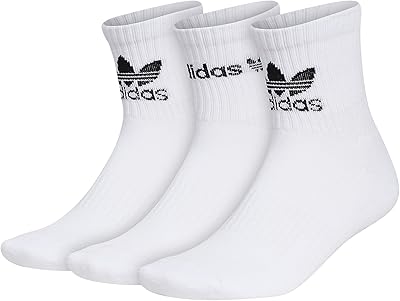 Chaussettes quart matelassées adidas originals icon pour hommes (3 paires) (paquet de 3)