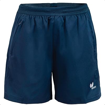 Short de tennis de table cheeto butterfly pour homme (lot de 1), bleu