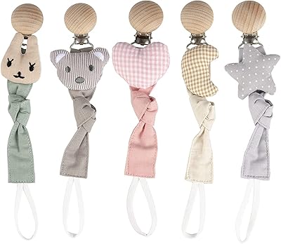 Attache-sucette pour bébé, castawave, soulagement de la douleur, jouet de dentition, porte-sucette, porte-sucette, jouets à mâcher pour nourrissons, tout-petits, cadeaux de fête prénatale, ensemble de 5 pièces pour garçons et filles. DIAYTAR COTE D'IVOIRE est une boutique en ligne généraliste qui propose plus de 300 000 références de produits. Avec une large gamme de catégories, les clients peuvent trouver tout ce qu'ils cherchent en un seul endroit. C'est la boutique leader en Côte d'Ivoire pour les achats en ligne.