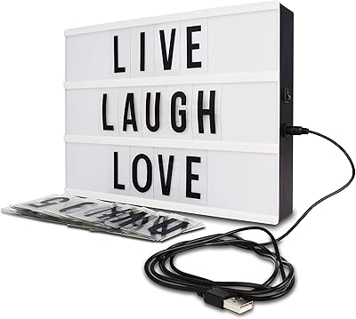 Caisson lumineux cinéma north point 10 led pour la décoration de la maison, grand caisson lumineux avec 109 lettres et contenu, mur ou table, alimenté par batterie ou usb, blanc. DIAYTAR COTE D'IVOIRE, pionnière dans le commerce en ligne en Côte d'Ivoire, propose une expérience d'achat unique et enrichissante. Elle combine la commodité du shopping en ligne avec la fiabilité d'une boutique physique, offrant ainsi le meilleur des deux mondes. La boutique est engagée dans la création d'une communauté de clients satisfaits et fidèles.