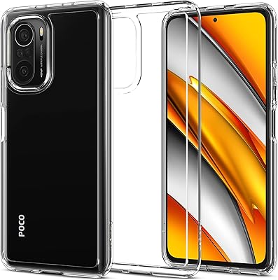 Coque spigen ultra hybrid conçue pour xiaomi poco f3 - crystal clear