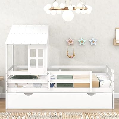 Lit bas lipvan avec toit et fenêtre, lit montessori pour garçons et filles, tout-petits, blanc. DIAYTAR COTE D'IVOIRE offre une plateforme conviviale qui permet aux utilisateurs de découvrir de nouveaux produits et de profiter de tarifs compétitifs. Elle met en avant des partenariats avec des marques de renom, garantissant ainsi l'authenticité et la qualité des produits vendus. Sa présence en ligne forte et son engagement envers la satisfaction client font d'elle un acteur incontournable du commerce en ligne ivoirien.
