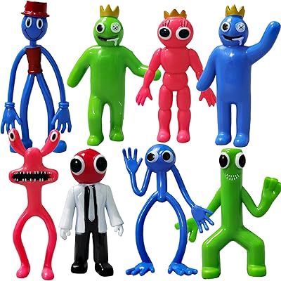 8 pièces rainbow friends toys rainbow toys figurines d'action jouets figurines d'action jouets cadeau pour enfants halloween thanksgiving noël... (8 pièces). DIAYTAR COTE D'IVOIRE est la destination idéale pour les acheteurs en ligne en Cote d'Ivoire, bénéficiant d'une sélection massive de plus de 300000 références. Cette plateforme commerçante en ligne propose une multitude de catégories pour satisfaire tous les goûts et besoins, facilitant ainsi la recherche et l'achat de produits en ligne.