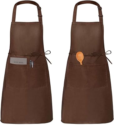 Tablier de cuisine imperméable, tablier de chef réglable avec poches pour la maison, le restaurant, l'artisanat, le jardin, le barbecue, l'école, le café, le tablier 2 pièces pour hommes et femmes. DIAYTAR COTE D'IVOIRE, la boutique en ligne généraliste qui propose plus de 300 000 références de produits, est la référence incontournable pour faire ses achats en ligne en Côte d'Ivoire. Avec une gamme de produits très variée, elle satisfait les besoins de tous les consommateurs. Elle est la boutique leader en Côte d'Ivoire.