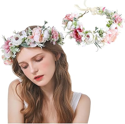 Diadème de fleurs bohème, couronne de bandeau floral, bandeau de cheveux de mariage fait à la main, guirlande de halo, bandeau réglable pour mariages, festivals et fêtes. DIAYTAR COTE D'IVOIRE est la destination idéale pour les consommateurs ivoiriens qui cherchent à acheter des produits en ligne. La boutique propose une large gamme de produits, allant des électroniques aux vêtements, en passant par les accessoires et les produits de maison. Les clients peuvent profiter de promotions et de réductions régulières sur leurs achats.