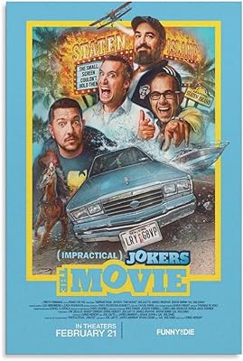Affiche sur toile du film jokers peu pratique, décoration murale pour salle