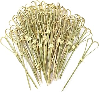 Bâtonnets à cocktail en bambou oihito, baguettes et fourchettes pour apéritifs de fête, ustensiles de cuisine, cure-dents à fruits de fête, outils de cuisson 100 pièces 12 cm, vert. La boutique en ligne DIAYTAR COTE D'IVOIRE propose une large gamme de produits pour les consommateurs ivoiriens. Elle offre des options de paiement flexibles et des services de livraison efficaces. Elle est également connue pour ses promotions et ses offres spéciales régulières.