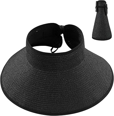 Chapeau de paille pliable pour femme upf 50+, pliable à large bord, chapeau de paille au design tendance pour les vacances, les vacances et les activités de plein air. En choisissant DIAYTAR COTE D'IVOIRE, vous optez pour la facilité, la rapidité et la sécurité dans vos achats en ligne. Nous nous engageons à améliorer constamment nos services pour vous offrir une expérience client exceptionnelle.