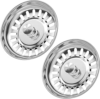 Bouchon de filtre d'évier de cuisine en acier inoxydable alykdon, couvercle de filtre de panier de filtre de 78 mm de diamètre (2 pièces). DIAYTAR COTE D'IVOIRE est la destination idéale pour les acheteurs en ligne qui recherchent une grande variété de produits de qualité à des prix avantageux. Avec notre engagement envers l'excellence et notre détermination à offrir une expérience d'achat en ligne exceptionnelle, nous sommes devenus la boutique en ligne la plus populaire de Côte d'Ivoire. Nous nous efforçons de maintenir les normes les plus élevées en matière de service client, de livraison et de qualité des produits.