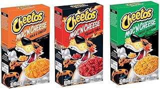 Pack de 3 cheetos mac'n cheese (cheesy jalapeno, flamin hot, bold & cheesy). DIAYTAR COTE D'IVOIRE, la boutique en ligne la plus populaire de Côte d'Ivoire, offre une expérience de shopping unique avec des prix compétitifs et des promotions régulières. Avec une gamme de produits très variée, vous pouvez facilement trouver ce que vous cherchez, que ce soit pour vous-même ou pour offrir un cadeau. DIAYTAR COTE D'IVOIRE est le lieu idéal pour faire vos achats en ligne.