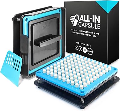 Machine de remplissage de capsules tout-en-un, taille 00 - rendez vos capsules plus