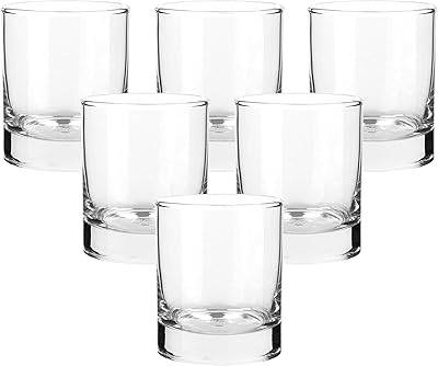 Tasses à jus ocean new york, paquet de 6, transparent, 205 ml, b07807