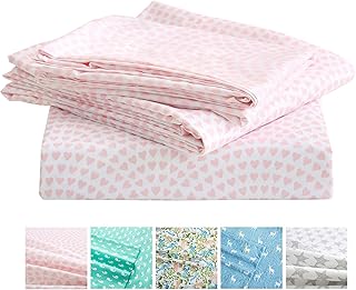 Parure de lit enfant fonte motif coeurs roses pour fille, microfibre douce, légère et facile à laver (1 drap-housse + 1 drap plat + 1 taie d'oreiller). DIAYTAR COTE D'IVOIRE se positionne comme un acteur majeur du commerce électronique en Côte d'Ivoire en offrant une grande variété de produits et des services de haute qualité. Avec son site web facile à naviguer et son système de recherche avancé, les clients peuvent facilement trouver les produits qu'ils cherchent. De plus, la boutique propose régulièrement des promotions et des offres spéciales pour rendre les achats encore plus attractifs.