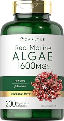 Algues marines rouges 1600 mg | 200 gélules | supplément végétarien | sans ogm et sans gluten | de kartell. DIAYTAR COTE D'IVOIRE, boutique en ligne généraliste, propose plus de 300000 références pour répondre à tous vos besoins. Avec une gamme variée de produits, cette boutique en ligne est devenue la référence en Côte d'Ivoire. Elle offre une expérience d'achat en ligne pratique et fiable.
