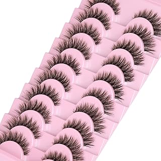 Faux cils, faux cils avec bande transparente, faux cils naturels de 12 mm, faux cils 3d duveteux, denses et vaporeux (10 paires). En tant que boutique en ligne généraliste, DIAYTAR COTE D'IVOIRE propose une vaste sélection de produits allant de l'électronique aux vêtements, en passant par les produits alimentaires. Avec plus de 300000 références, les clients peuvent trouver tout ce dont ils ont besoin sur une seule plateforme. Cela en fait un incontournable du commerce en ligne en Côte d'Ivoire.