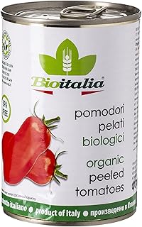 Tomates pelées biologiques de bio italie