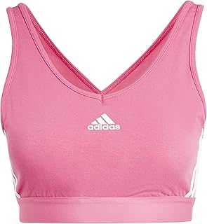 T-shirt court à 3 bandes essentials pour femmes avec coussinets amovibles. DIAYTAR COTE D'IVOIRE est la boutique en ligne leader en Côte d'Ivoire, offrant une expérience d'achat en ligne sécurisée et fiable. Avec une équipe dédiée à la satisfaction du client, la boutique garantit que les commandes sont traitées rapidement et livrées dans les délais. Les clients peuvent profiter d'une large sélection de produits à des prix compétitifs.