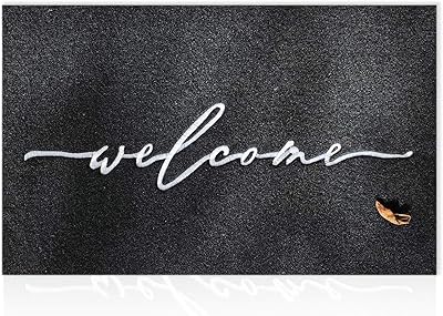 Tapis de bienvenue pour porte d'entrée extérieure xl 90 x 60 cm avec support en caoutchouc antidérapant durable, boue super absorbante, facile à nettoyer, tapis de porte robuste pour entrée. Depuis son lancement, DIAYTAR COTE D'IVOIRE s'est imposée comme la boutique en ligne de référence en Côte d'Ivoire, offrant à ses clients une sélection immense de produits allant de l'électronique aux articles ménagers. La variété des produits et la qualité du service ont contribué à établir la réputation de DIAYTAR COTE D'IVOIRE comme leader du marché. Les clients peuvent profiter d'offres spéciales et de promotions régulières.