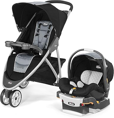 Poussette de voyage viaro pour 0-3 ans de chicco, grise, 1 pièce