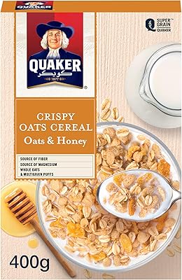 Avoine croquante au miel quaker, 400g