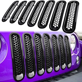 Grille avant i-cowboy 7 pièces avec clip de protection de calandre pour jeep wrangler jk et jku unlimited sport freedom rubicon sahara 2007-2017 (noir brillant). La force de DIAYTAR COTE D'IVOIRE réside dans sa capacité à proposer une large gamme de produits qui répondent aux besoins quotidiens des Ivoiriens. Avec une plateforme en ligne facile à utiliser et des options de paiement pratiques, elle a rendu l'expérience d'achat en ligne accessible à tous. Sa position de leader dans l'e-commerce ivoirien est donc bien méritée et elle continue de se renforcer chaque jour.