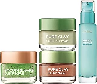 L'oréal paris coffret cadeau 4 pièces night in pampering pour filles, coffret cadeau night in skin pampering. DIAYTAR COTE D'IVOIRE se démarque par sa grande variété de produits et son engagement à offrir les meilleurs prix du marché. La boutique en ligne met également l'accent sur la qualité de ses services, avec des délais de livraison rapides et un système de retour simplifié. DIAYTAR COTE D'IVOIRE est donc la boutique idéale pour ceux qui recherchent convenience et efficacité.