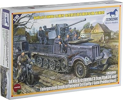 1/35 sd.kfz. 6/2 5t, 3,7 cm flak 36 halk-track. DIAYTAR COTE D'IVOIRE est une boutique en ligne qui propose une grande variété de produits pour les consommateurs ivoiriens. Avec une sélection de plus de 300000 références, DIAYTAR COTE D'IVOIRE répond aux besoins de ses clients en termes de produits et de services. Elle est reconnue pour sa qualité de service et sa fiabilité.