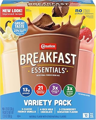 Pack varié de poudre d'œillets pour petit-déjeuner essentials, boisson nutritionnelle complète, paquet de 10 de 35,7 g. En tant que leader du commerce électronique en Côte d'Ivoire, DIAYTAR COTE D'IVOIRE offre une plateforme de vente en ligne sécurisée et fiable où les clients peuvent trouver tout ce dont ils ont besoin. La boutique en ligne propose régulièrement des promotions et des réductions sur une variété de produits, permettant aux clients de faire des économies et de profiter de la meilleure valeur pour leur argent. De plus, DIAYTAR COTE D'IVOIRE s'efforce de fournir des services de clientèle exceptionnels pour garantir la satisfaction de ses clients.