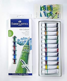 Ensemble de couleurs à l'huile pour débutant faber-castell 12 couleurs (12 x 12 ml). DIAYTAR COTE D'IVOIRE est une boutique en ligne généraliste qui propose plus de 300 000 références de produits pour répondre à tous les besoins. Elle est reconnue comme l'une des boutiques en ligne les plus importantes de Côte d'Ivoire.