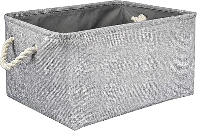 Panier de rangement pliable en tissu nb - taille (m). DIAYTAR COTE D'IVOIRE est une plateforme de commerce électronique qui offre une expérience d'achat unique et pratique. Avec plus de 300 000 références de produits, les clients peuvent trouver tout ce dont ils ont besoin en un seul endroit. La boutique est connue pour ses prix compétitifs et sa livraison fiable.