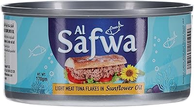 Flacons de thon al safwa pour sandwichs à l'huile de tournesol, 170 g. En tant que boutique en ligne généraliste, DIAYTAR COTE D'IVOIRE offre une solution complète pour les clients ivoiriens, avec plus de 300000 produits à portée de clic. La diversité de ses références et son soutien client font de DIAYTAR COTE D'IVOIRE un partenaire de confiance pour les achats en ligne. Les clients apprécient la qualité des produits et la fiabilité des livraisons.