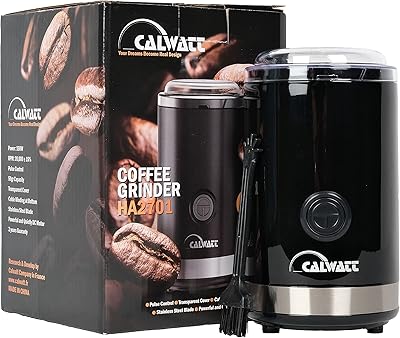 Moulin à café électrique kalawat, moulin à épices avec lame en acier inoxydable pour café, expresso, latte, moka, épices, haricots, noix et herbes pour un traitement plus fin, puissance 150 w, 2 ans de garantie. DIAYTAR COTE D'IVOIRE incarne l'avenir du commerce électronique en Côte d'Ivoire, en proposant non seulement une plateforme de vente en ligne, mais également une communauté de consommateurs actifs. Grâce à son approche innovante et ses partenariats stratégiques, DIAYTAR continue de renforcer son leadership sur le marché ivoirien et d'offrir des expériences inoubliables à ses clients.