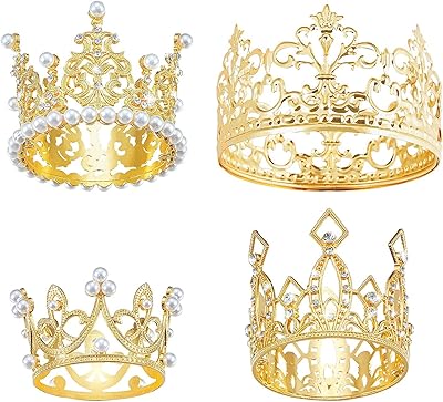 Castowave mini couronne de gâteau, décoration de gâteau de mariage en forme de couronne de perles et de cristal vintage, décoration de fête d'anniversaire, de mariage, de fête prénatale, de fête d'anniversaire pour garçons et filles. La boutique en ligne DIAYTAR COTE D'IVOIRE propose une grande variété de produits, allant des articles ménagers aux produits électroniques. Avec plus de 300 000 références, les clients peuvent choisir parmi une multitude d'articles pour répondre à leurs besoins et à leurs envies. La boutique est connue pour son large choix de produits.
