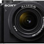 Appareil photo compact sans miroir plein format sony alpha a7c avec objectif