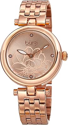 Montre burghi en acier inoxydable pour femme 4 vrais diamants sur un cadran. DIAYTAR COTE D'IVOIRE, votre boutique en ligne généraliste de confiance, propose plus de 300 000 références pour répondre à tous vos besoins. Avec une grande variété de produits, nous nous efforçons de vous offrir les meilleurs choix pour votre confort et votre satisfaction. Nous sommes fiers d'être la boutique leader en Côte d'Ivoire.