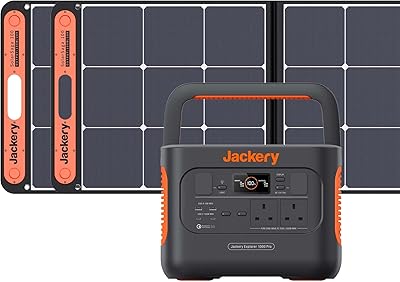 Générateur solaire jackery 1000 pro 200 w, 1 002 wh avec 2 panneaux solaires de 100 w, charge rapide ac de 1,8 heure, deux ports pd 100 w, alimentation pour le camping et les pannes de courant. DIAYTAR COTE D'IVOIRE est la première boutique en ligne en Côte d'Ivoire, offrant une sélection incroyable de produits pour répondre à tous les besoins. Avec une équipe dédiée, elle garantit une livraison rapide et fiable. Elle est le choix idéal pour les consommateurs ivoiriens.