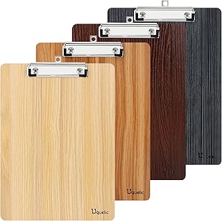 Crayon en bois a5 en bois massif uquelic 4 pièces avec trou