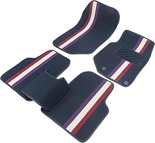 Tapis de sol crocomat pour peugeot 2008 2020 - lot de 5 accessoires