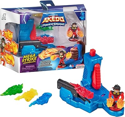 Contrôleur legends of akido power storm mega strike avec mouvement élémentaire | figurine