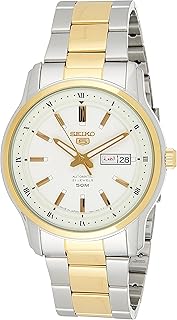 Montre automatique pour homme avec affichage analogique et bracelet en acier inoxydable snkp14j1