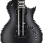 Guitare électrique esb ltd ec-256, noir satiné